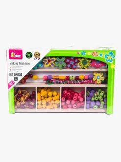 Kreativt Legetøj-VIGA Træperler Flower Flerfarvet