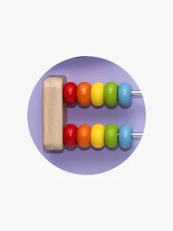 Interaktivt Legetøj-VIGA Væglegetøj Flodhest Lilla/Flerfarvet