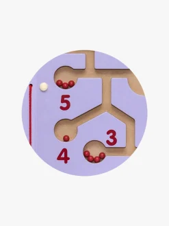 Babylegetøj-VIGA Væglegetøj Flodhest Lilla/Flerfarvet