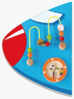 Babylegetøj-VIGA Væglegetøj Fly Blå