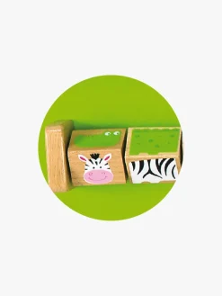 Babylegetøj-VIGA Væglegetøj Krokodille Grøn/Flerfarvet