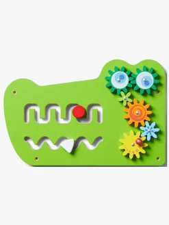Legetøj Til Børn På 0-10 År|Babylegetøj-VIGA Væglegetøj Krokodille Grøn/Flerfarvet