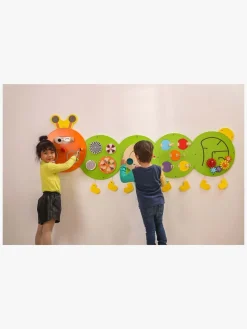 Babylegetøj-VIGA Væglegetøj Larve Grøn