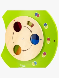 Babylegetøj-VIGA Væglegetøj Larve Grøn