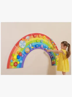 Legetøj Til Børn På 0-10 År|Babylegetøj-VIGA Væglegetøj Regnbue Flerfarvet