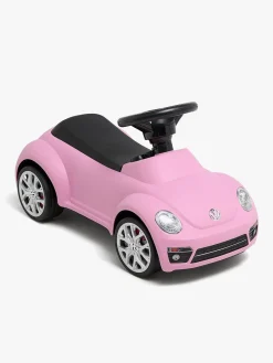 Pedal- & Gåbiler-Volkswagen Beetle Gåbil, Pink