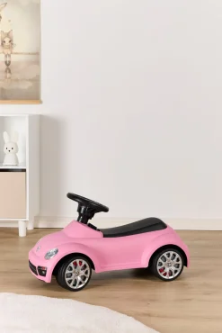 Pedal- & Gåbiler-Volkswagen Beetle Gåbil, Pink