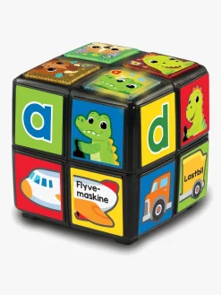 Babylegetøj-Vtech Baby Vrid- og Lær-firkant Dyr