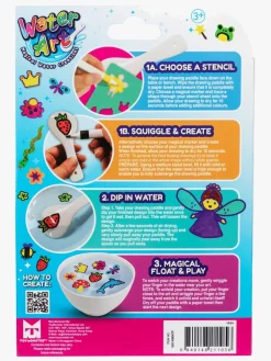 Kreativt Legetøj-TOYMONSTER Water Art Vandbaserede Tusser Feer 6 Stk.