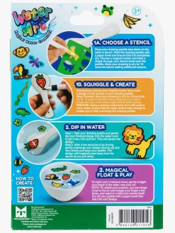 Kreativt Legetøj-TOYMONSTER Water Art Vandbaserede Tusser Safari 6 Stk.