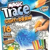 Kreativt Legetøj-WeCool Magic Trace Light To Draw Malesæt Take me to the Zoo