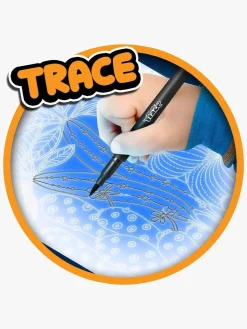 Kreativt Legetøj-WeCool Magic Trace Light To Draw Malesæt Take me to the Zoo