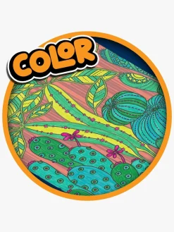 Kreativt Legetøj-WeCool Magic Trace Light To Draw Malesæt Take me to the Zoo