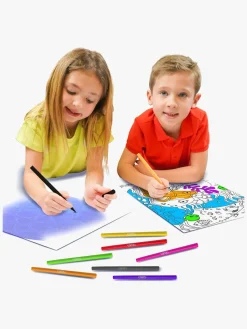 Kreativt Legetøj-WeCool Magic Trace Malesæt Glow to Show Studio