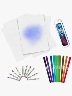 Kreativt Legetøj-WeCool Magic Trace Malesæt Glow to Show Studio