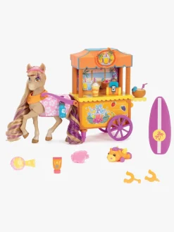 Legetøjsfigurer-WildManes Wild Manes Bailey’s Surf & Snacks Legesæt