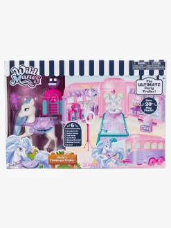Legetøjsfigurer-WildManes Wild Manes Perla's Clubhouse Trailer Legesæt