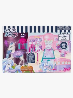 Legetøjsfigurer-WildManes Wild Manes Perla's Clubhouse Trailer Legesæt