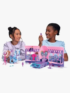 Legetøjsfigurer-WildManes Wild Manes Perla's Clubhouse Trailer Legesæt