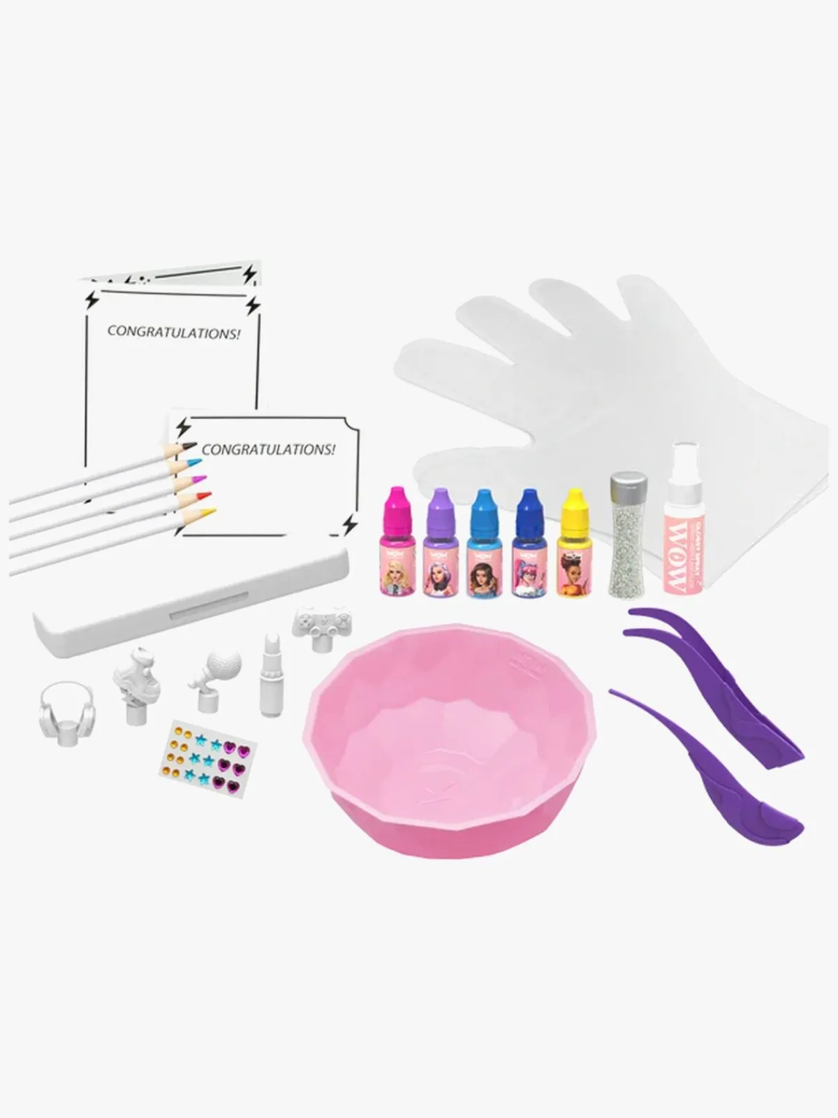 Kreativt Legetøj-WOWGeneration WOW Generation Fun Color Dip Malerværksted