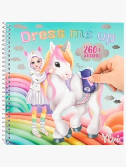 Kreativt Legetøj-YlviAndtheMinimoomis Ylvi & The Minimoomis Dress Me Up Klistermærkebog