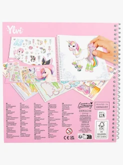 Kreativt Legetøj-YlviAndtheMinimoomis Ylvi & The Minimoomis Dress Me Up Klistermærkebog