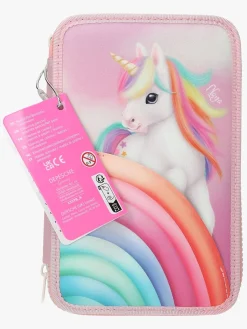 Kreativt Legetøj-YlviAndtheMinimoomis Ylvi & The Minimoomis Penalhus med 3 Rum Color Cloud