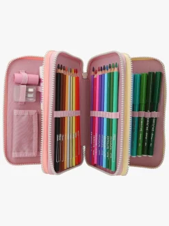 Kreativt Legetøj-YlviAndtheMinimoomis Ylvi & The Minimoomis Penalhus med 3 Rum Color Cloud