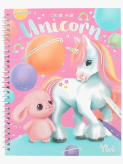 Kreativt Legetøj-YlviAndtheMinimoomis Ylvi Malebog med Tusser