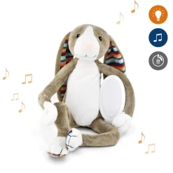 Dukker & Bamser-ZAZU Bamse Bo Brun/Hvid/Flerfarvet