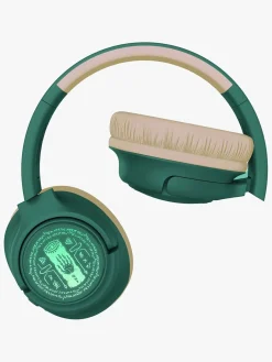 Elektronik & Media-OTLTechnologies Zelda Høretelefoner Trådløse med LED Sharing AUX Grøn