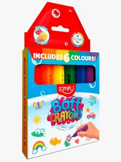 Kreativt Legetøj-ZimpliKids Zimpli Kids Badekridt 6-pak